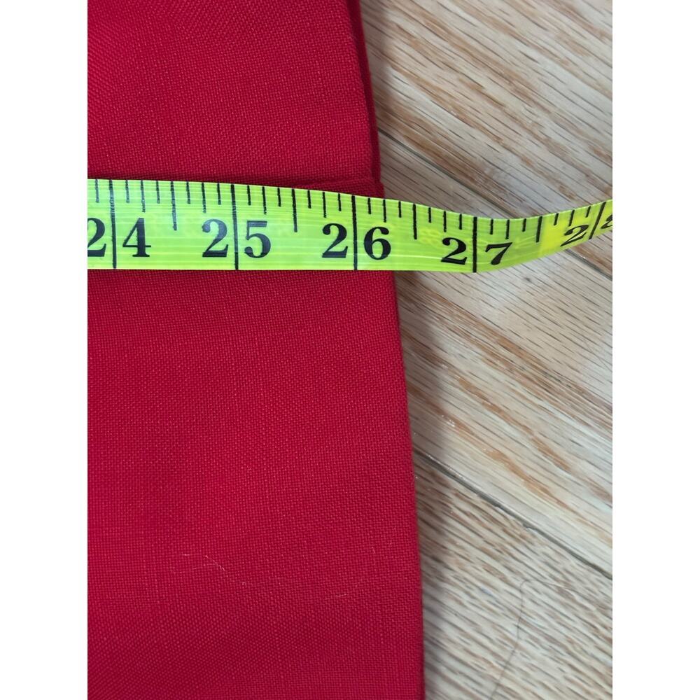 Vintage Dressbarn Red Short Sleeve Blazer Jacket Women’s Petite Career Chic - Picture 11 of 12